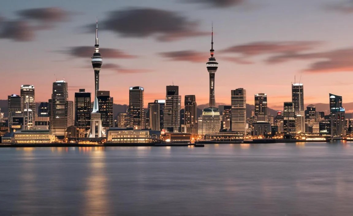 a. Sky Tower Viewpoints (from below!)