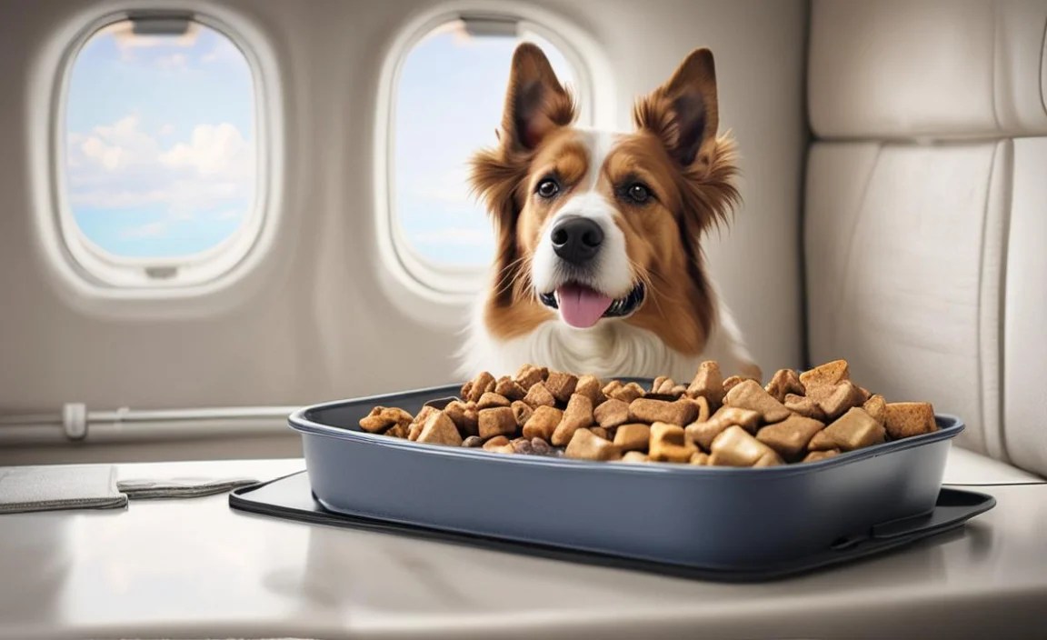 Can You Feed Your Dog During The Flight?