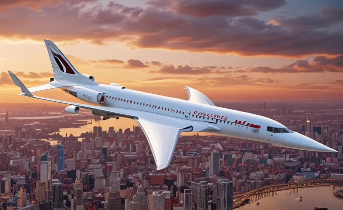 Dining On Concorde Flight