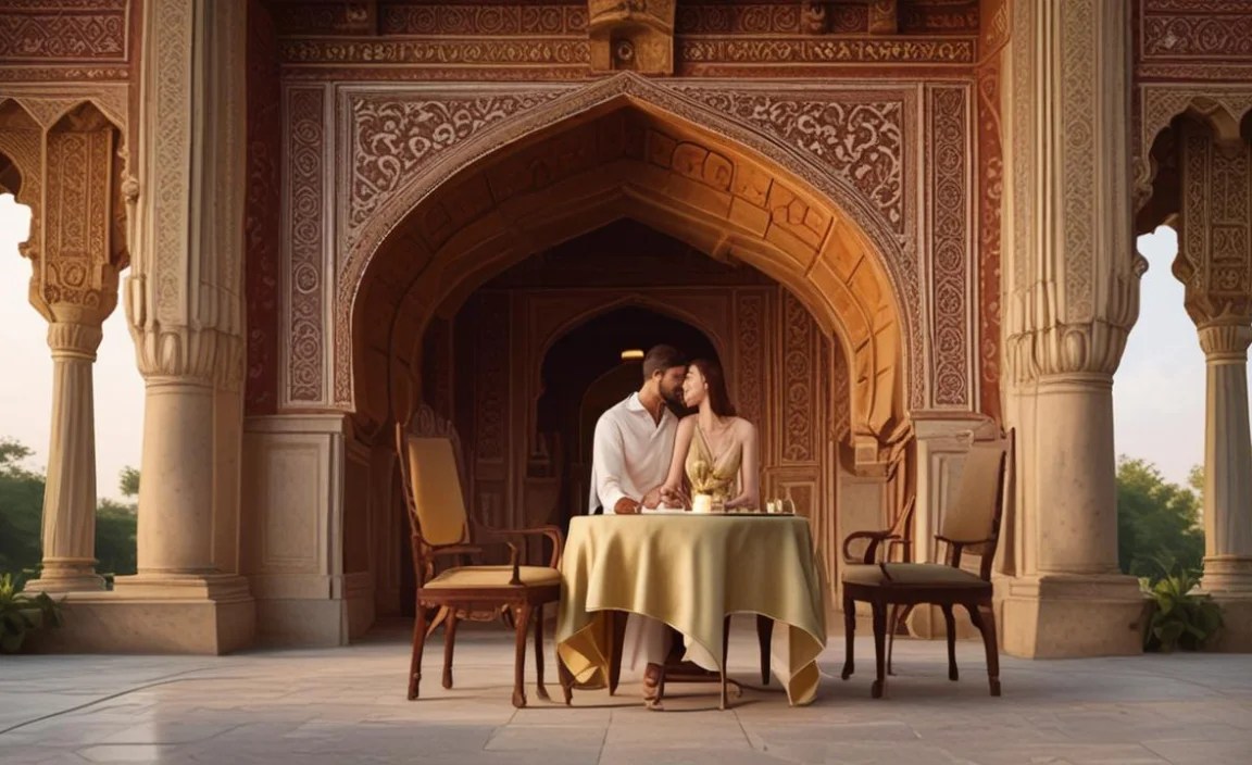 Dining Romantically in Agra