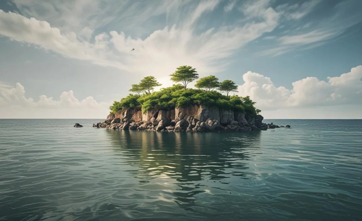 Do All Islands Touch The Ocean Floor?