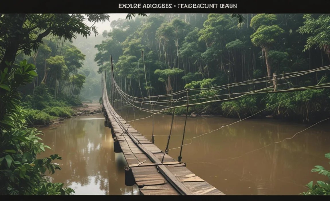 Explore Jungle Swing Bridges In The Amazon Adventure