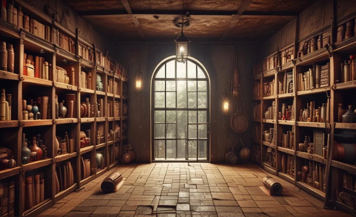 Explore Secret Compartments In Old Rum Cellar Hideouts