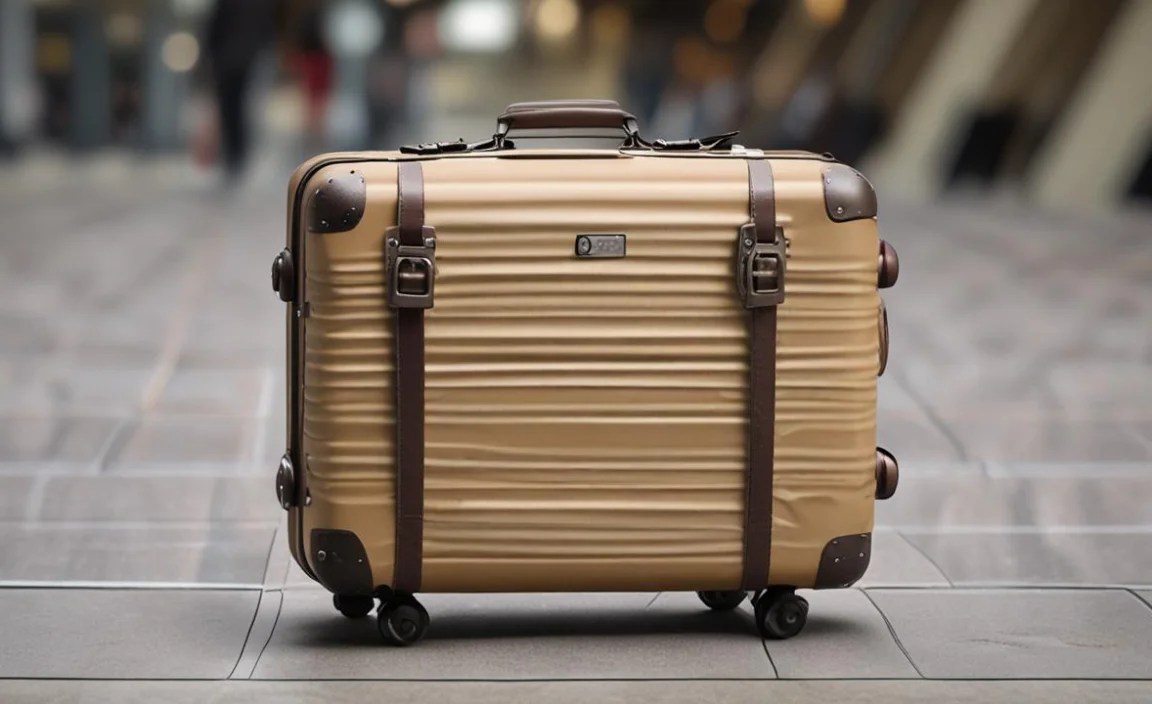 Features Of The Large Suitcase