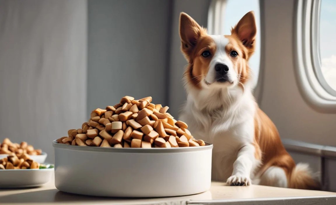 Guidelines For Checking-In Dog Food Onto A Plane
