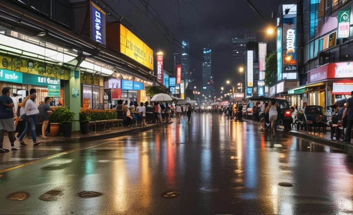 How heavy is the rain usually?