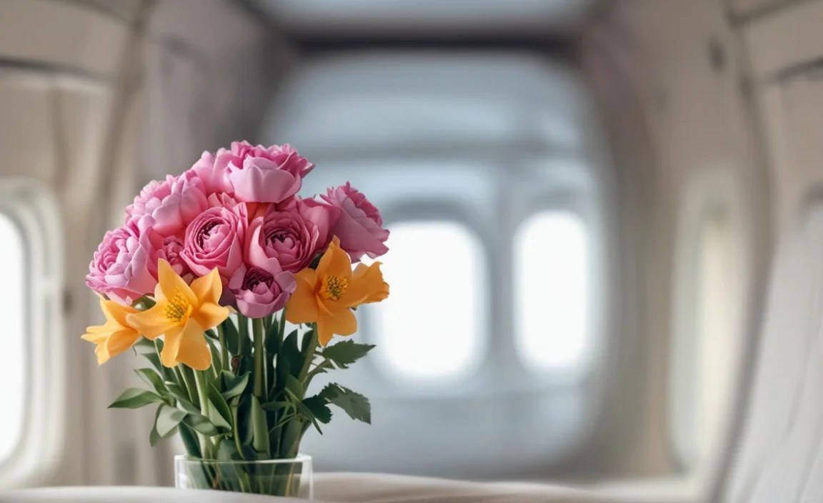 How To Keep Flowers Fresh During Your Flight?
