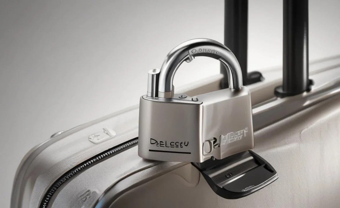 How To Reset The Delsey Luggage Lock With A Code