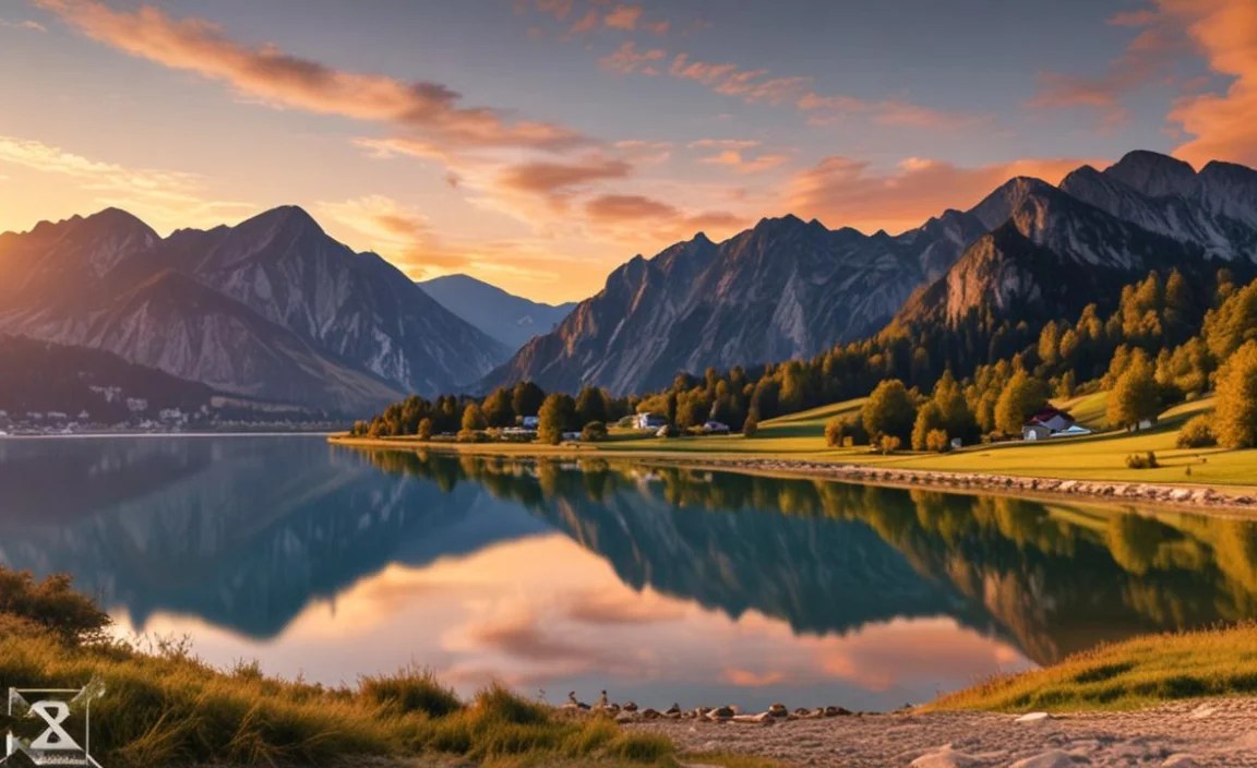 Lakes & Rivers: Serene Light Scenes