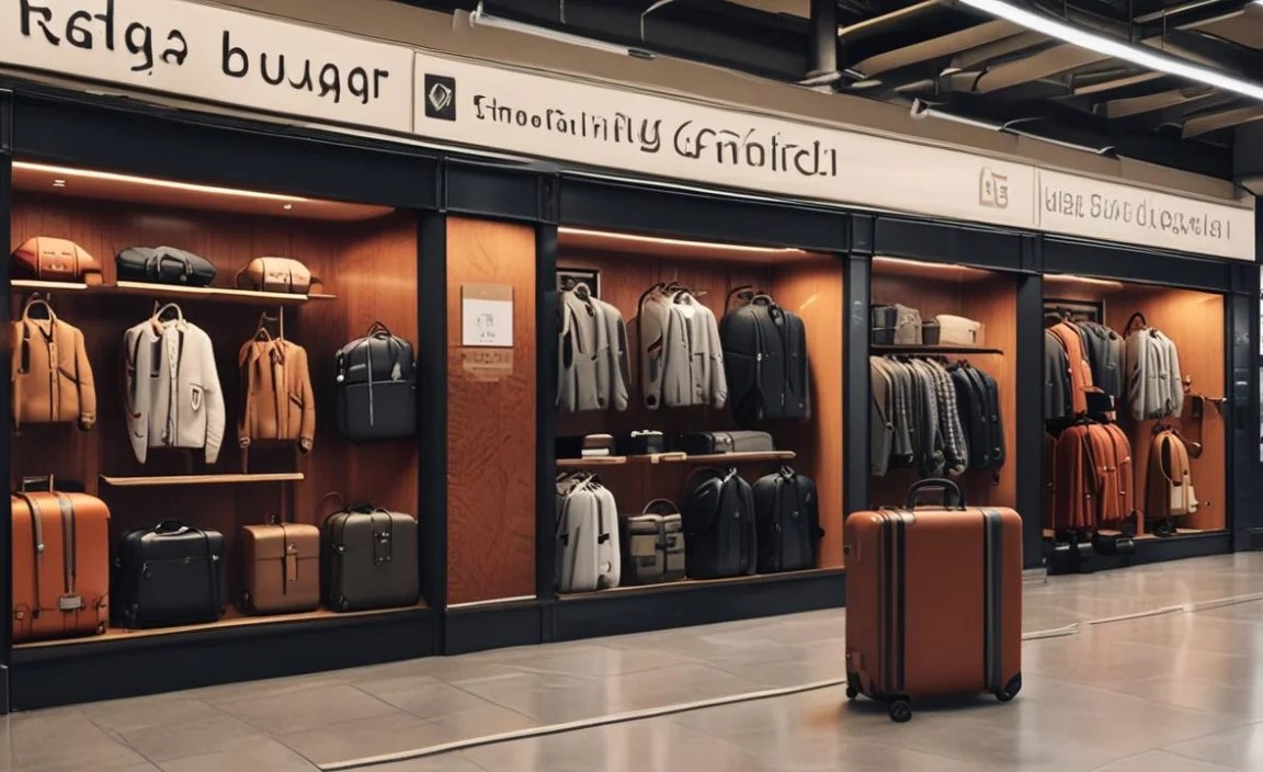 Luggage Storage At Edinburgh Waverley