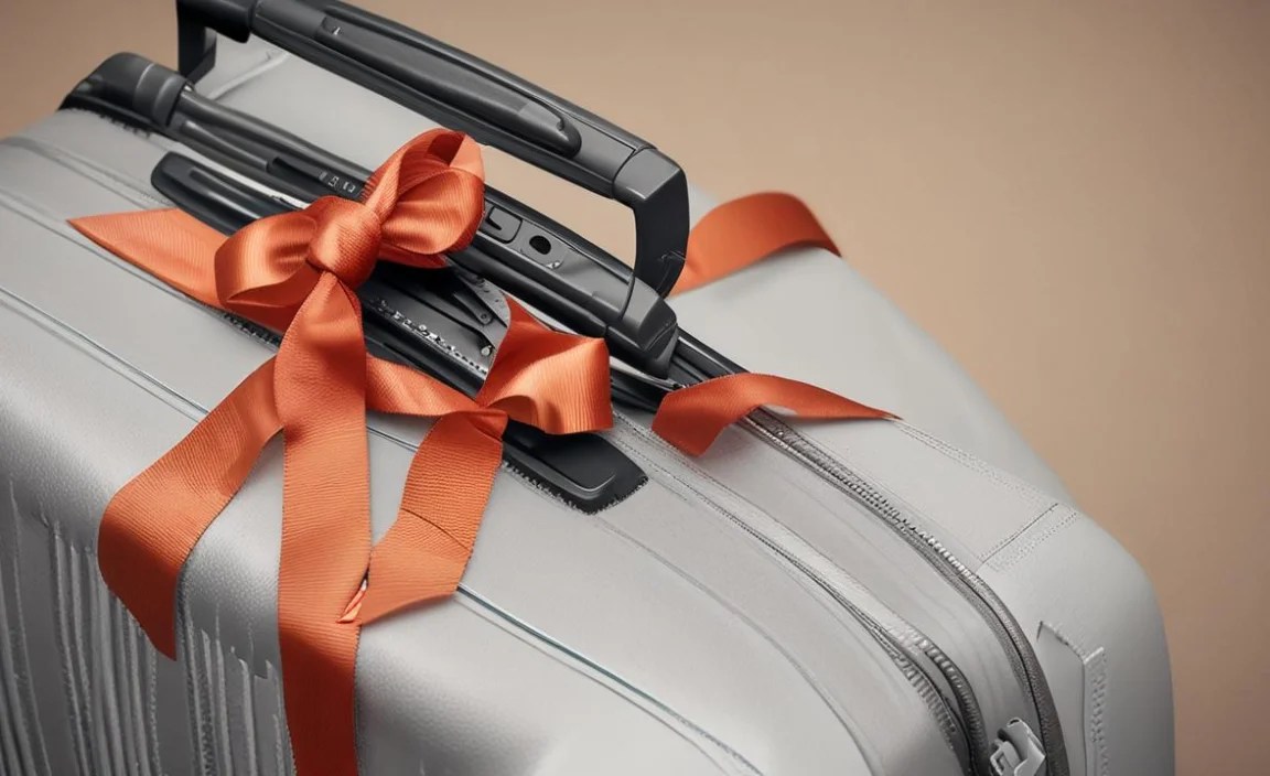 Matching Ribbons To Luggage