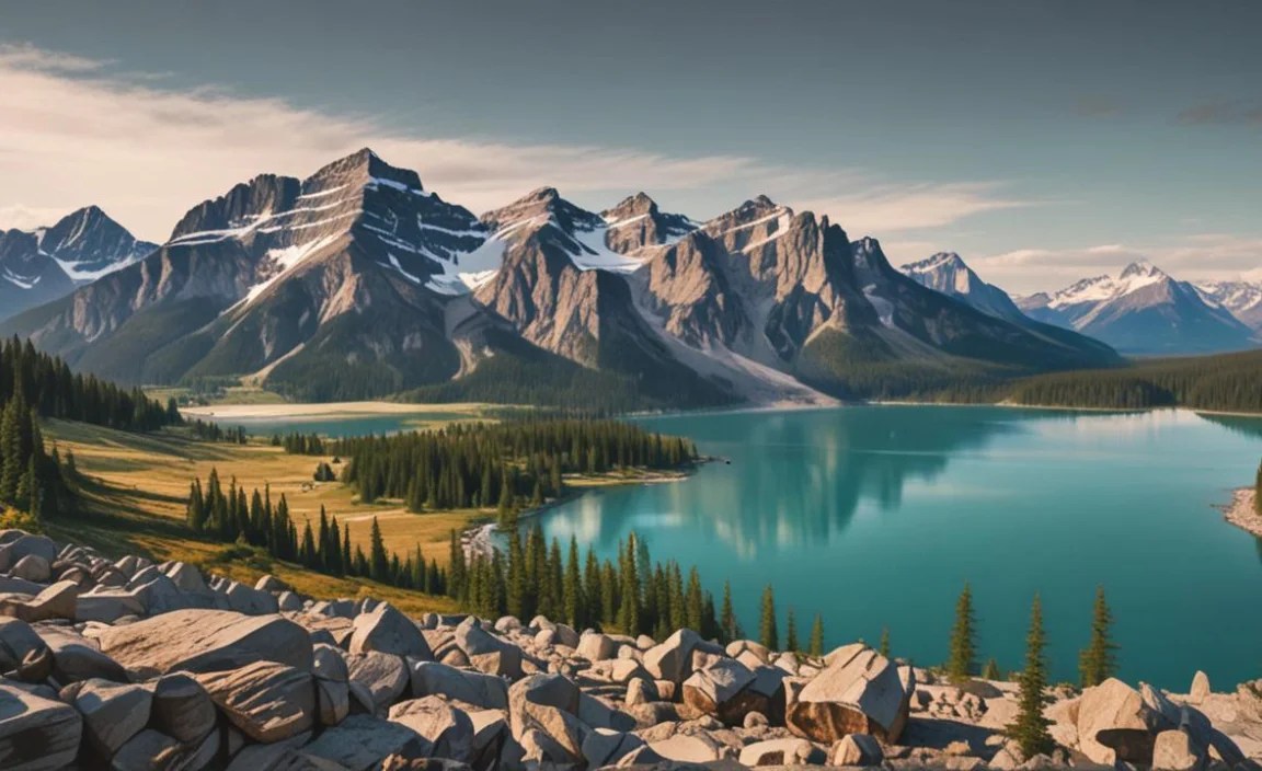 Morning: Icefields Parkway – A Glimpse