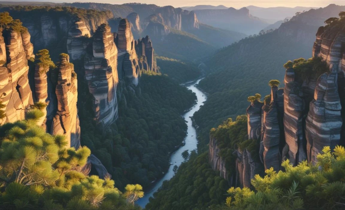 Morning: Wentworth Falls Exploration