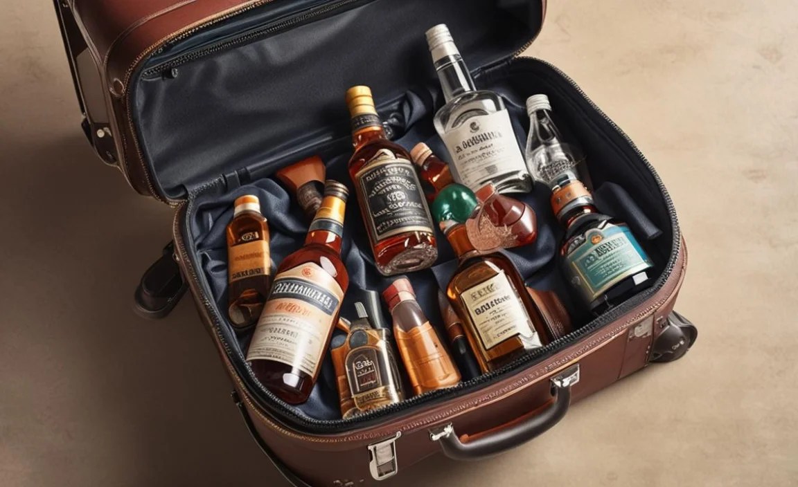 Pack Liquor In Your Luggage Strategically