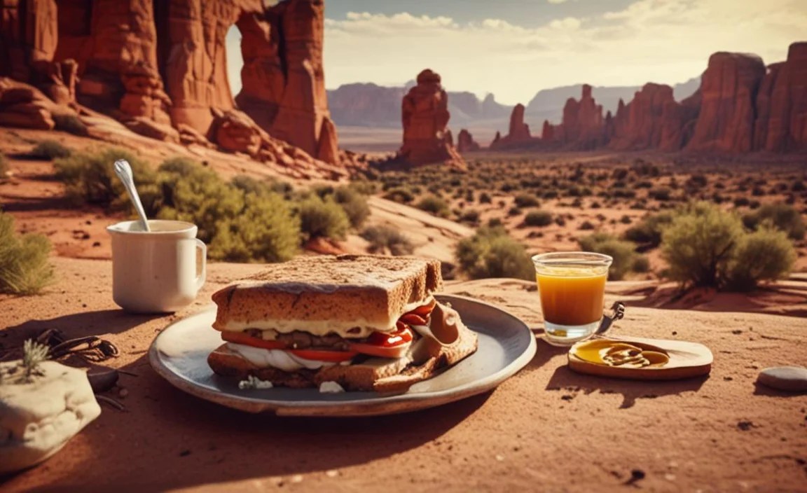 Sample Arches National Park Picnic Menu