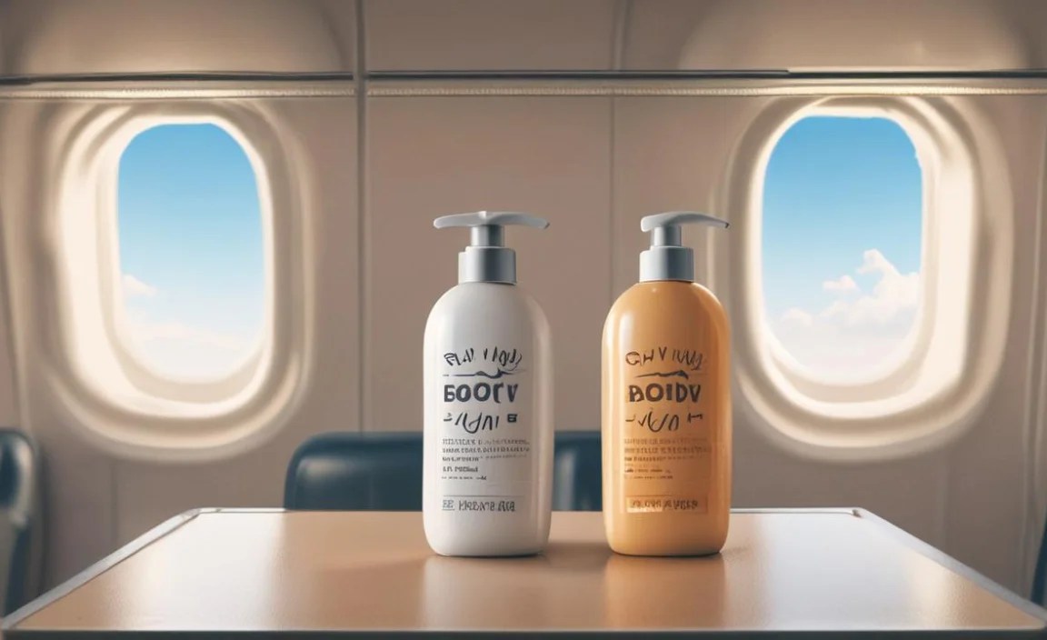 Specific Rules For Bringing Body Wash On A Plane