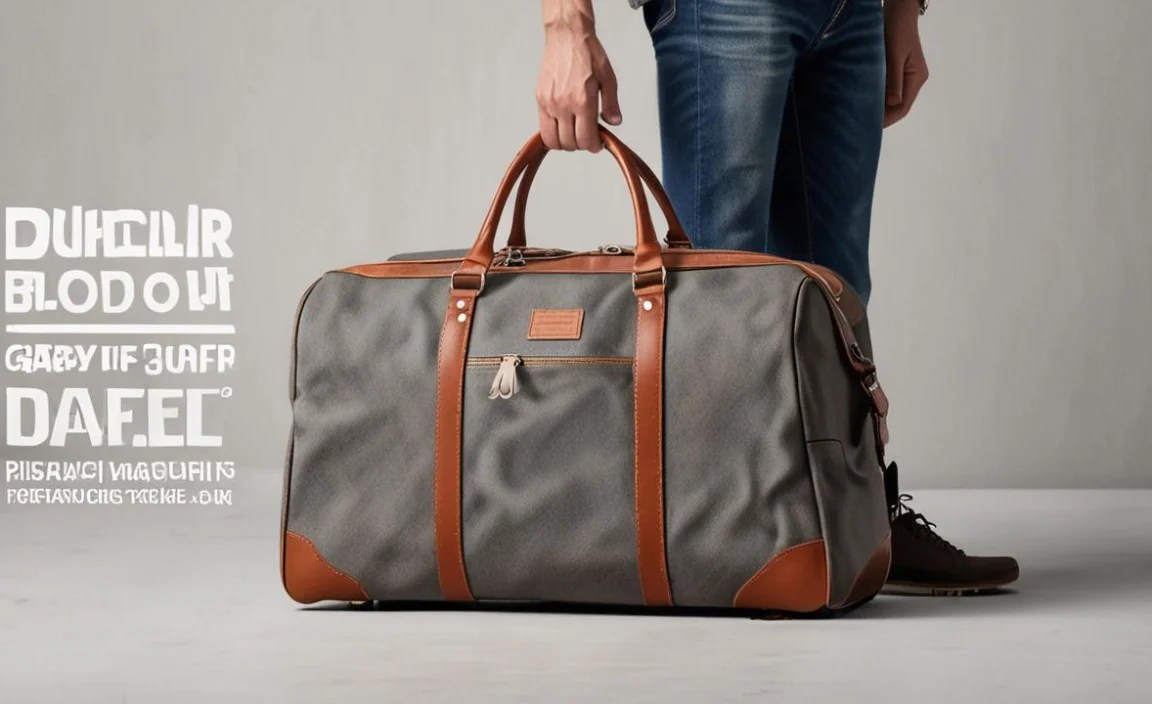 Step 3: Flatten The Duffel Bag