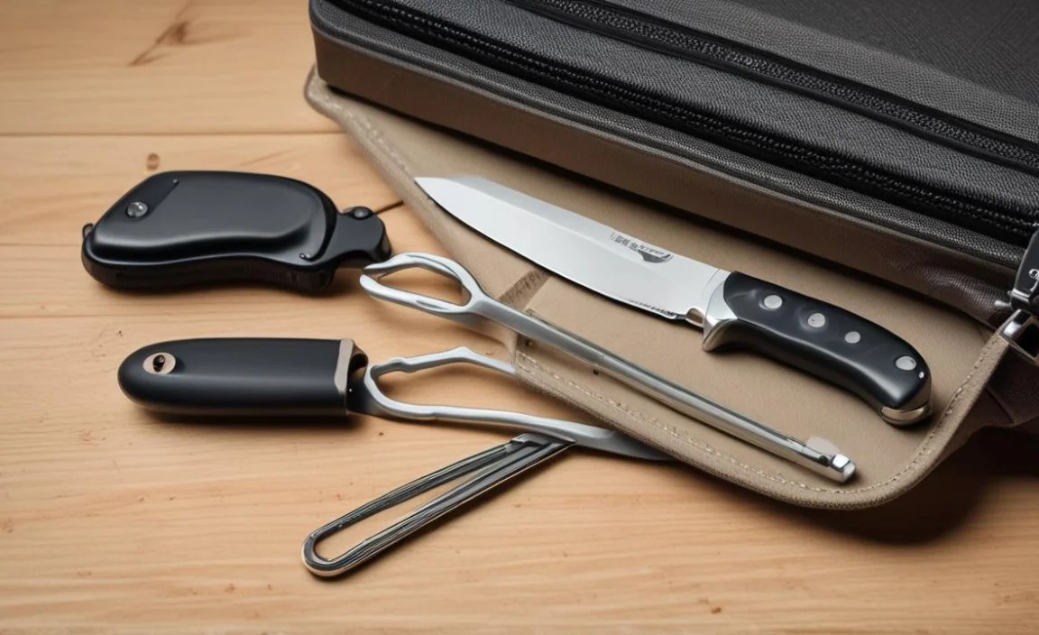 The Transportation Security Administration (TSA) Rules On Knives