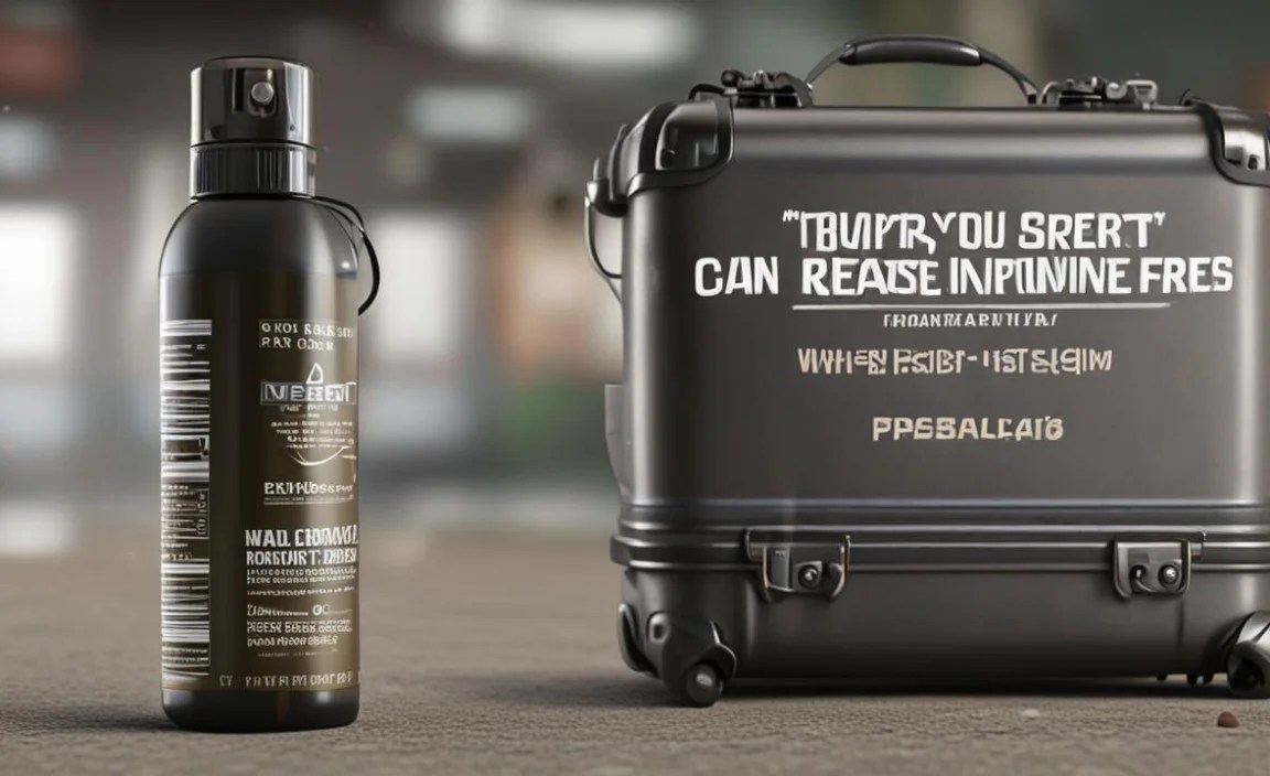 Tips For Traveling With Bear Spray