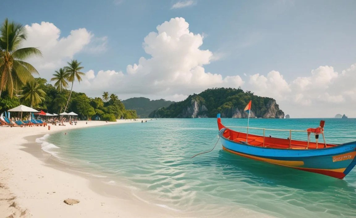 Traversing to Diniwid Beach