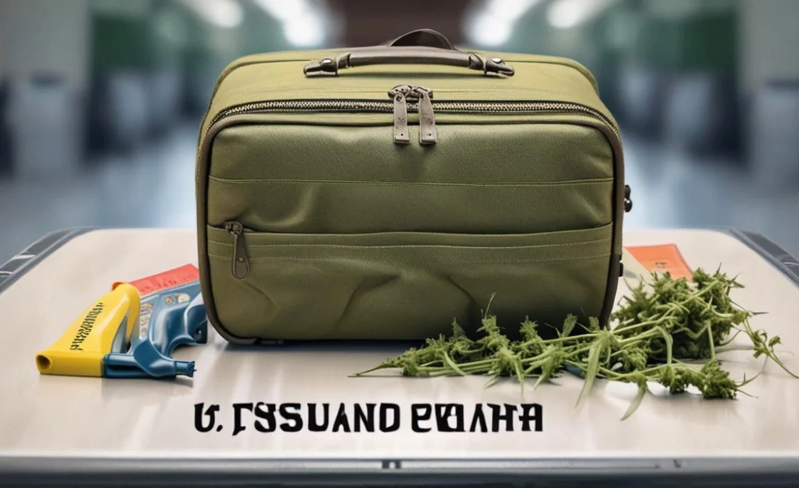 TSA Officer Confiscates The Weed