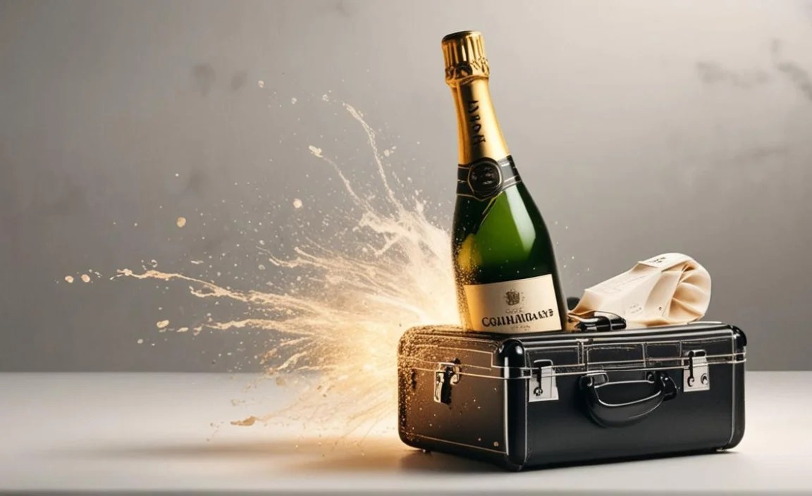 What To Do When Champagne Explode In Checked Luggage