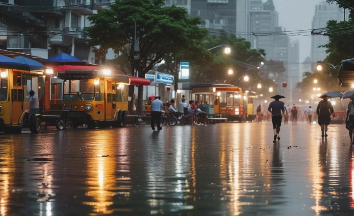 Will rain stop me from visiting temples?