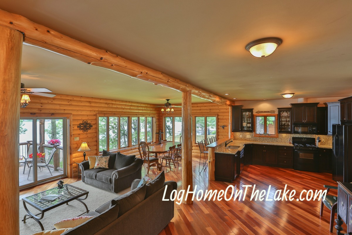 Open Main floor Living Room.