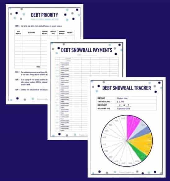 15 Free Debt Snowball Worksheets to Get Out of Debt (2023)