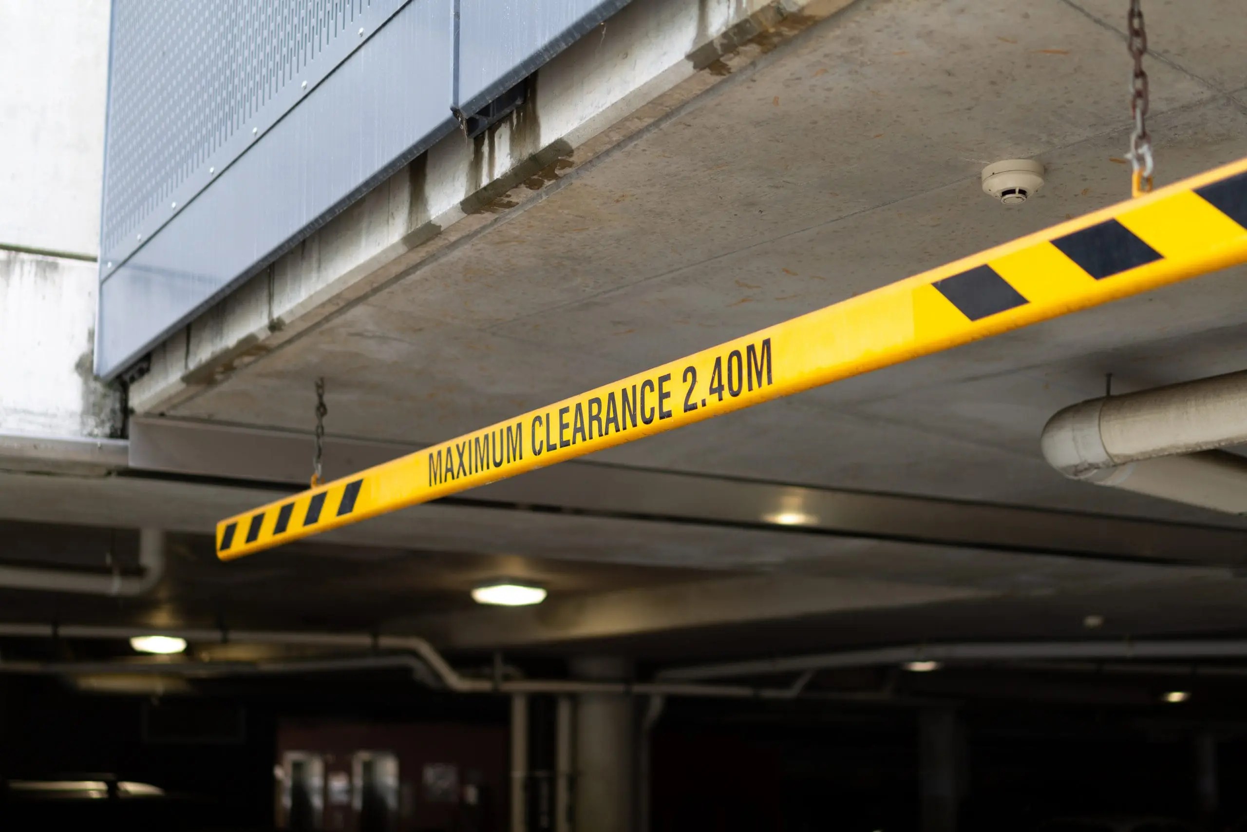 Height Clearance Bar Logical Line Marking