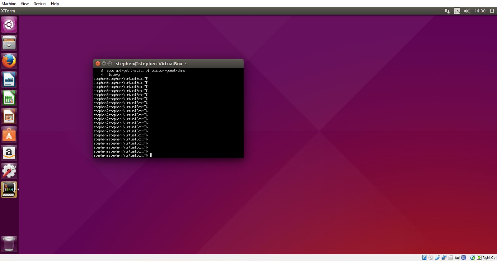 Sudo apt get install virtualbox guest dkms pasalongisland