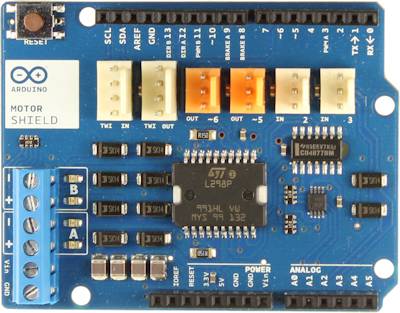 Motor Shield utilizzarlo con Arduino UNO