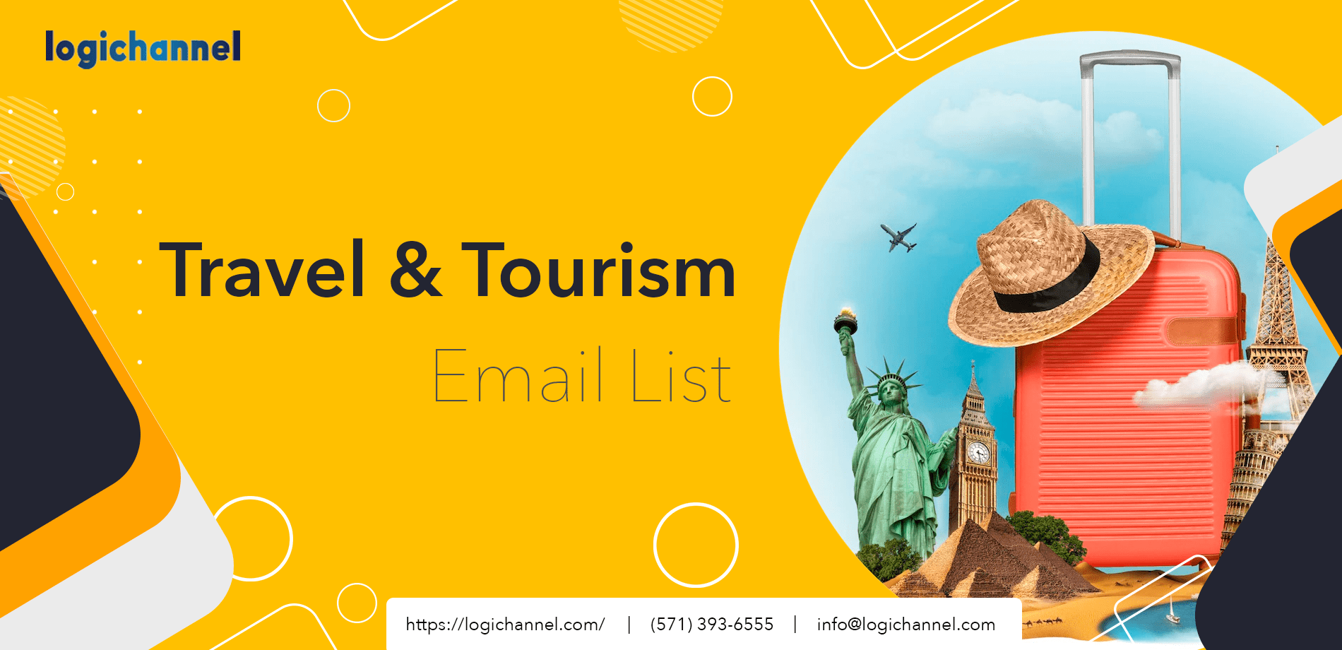 Travel and Tourism Email List LogiChannel