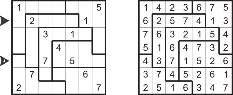 Irregular sudoku printable - terewiz