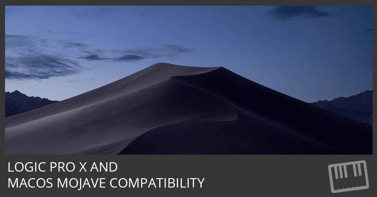 Logic Pro X and macOS Mojave Logic Studio Training