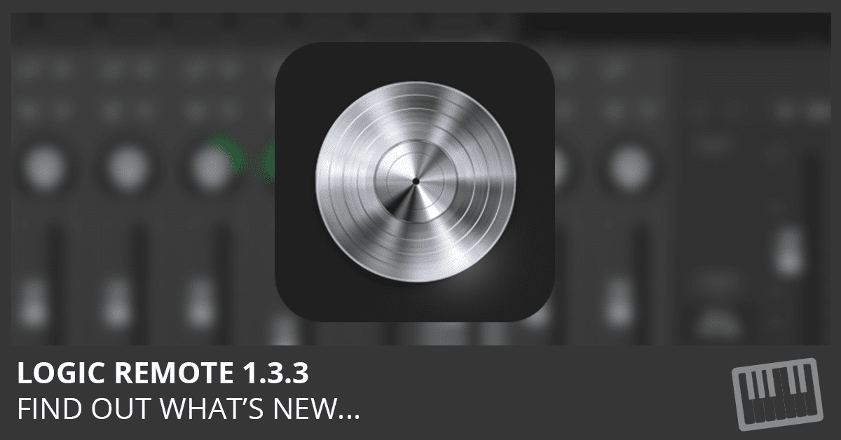Logic Remote 1.3.3 Update Logic Studio Training