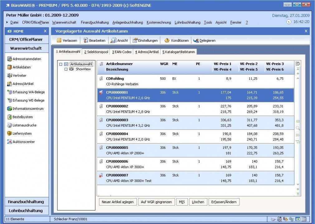 Warenwirtschaft Freunberger
