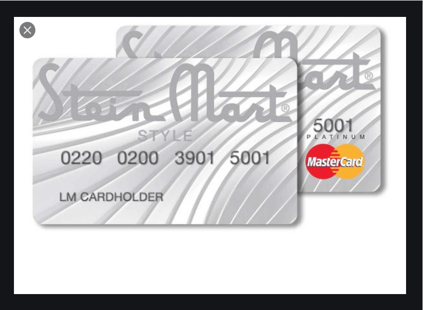 STEIN MART CREDIT CARD SERVICES ONLINE REGISTRATION