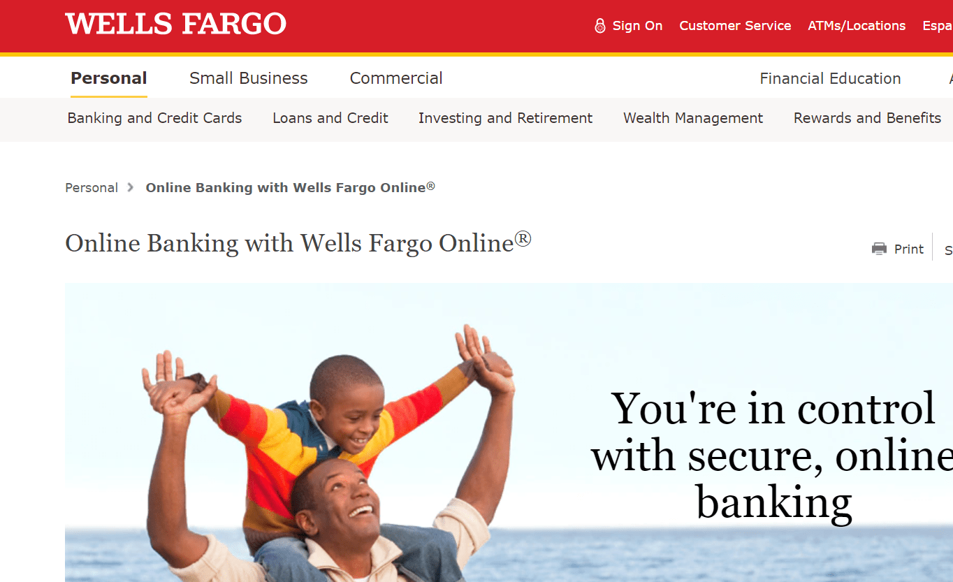Wells Fargo Bank Login Online Apply Now At