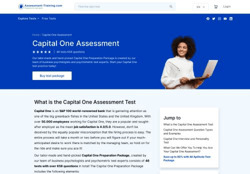 Capital One Assessment Test Login