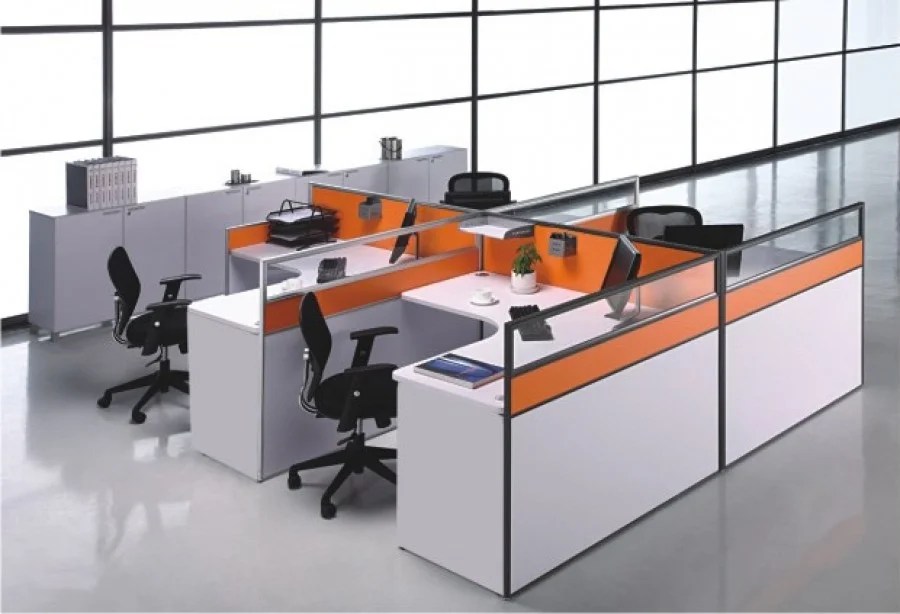 Modular Workstation Design LW 14 Office Furniture Manufacturer in Pune