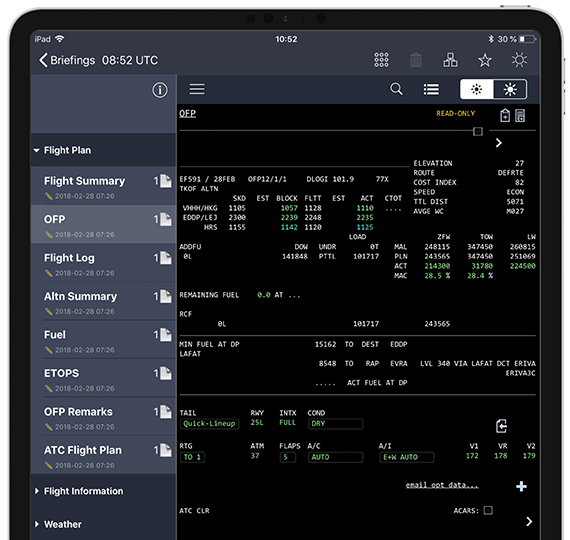 Electronic Flight Folder (EFF Module) Logipad.aero