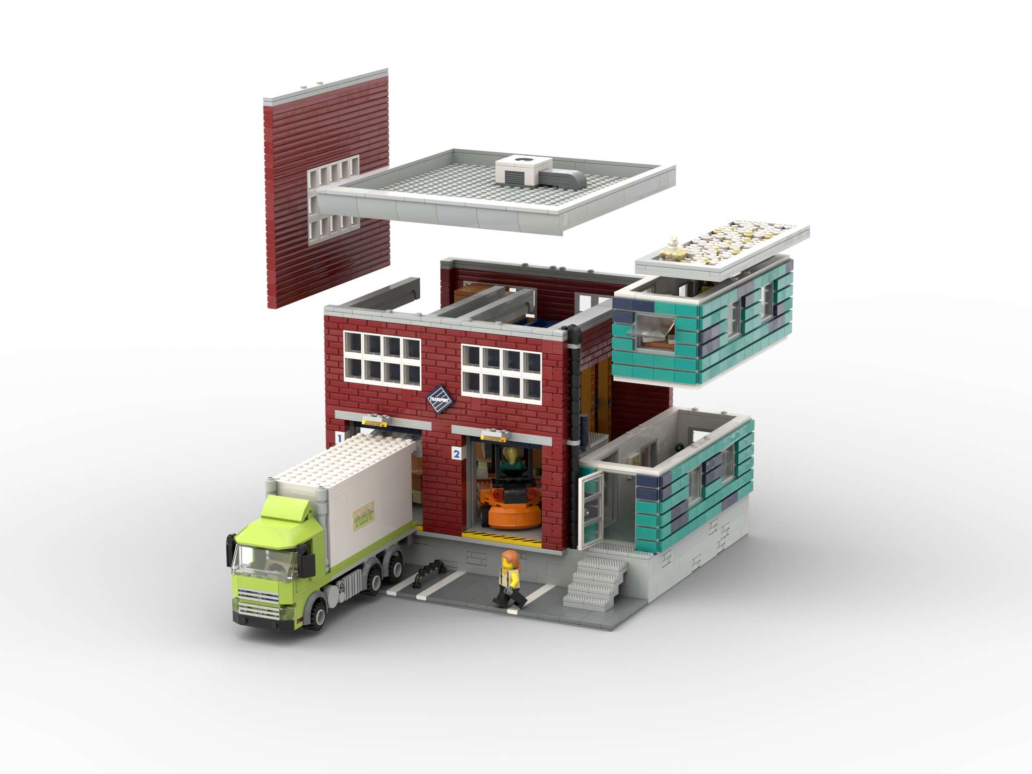 Awesome LEGO Warehouse Needs Your Votes to Get it Produced!
