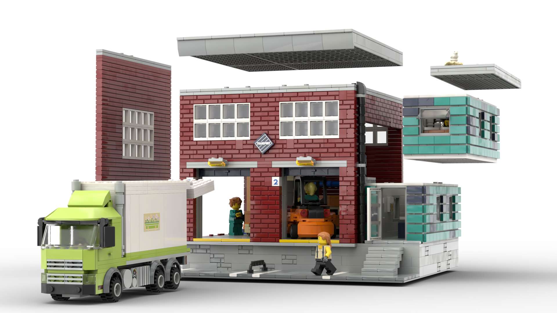 Awesome LEGO Warehouse Needs Your Votes to Get it Produced!