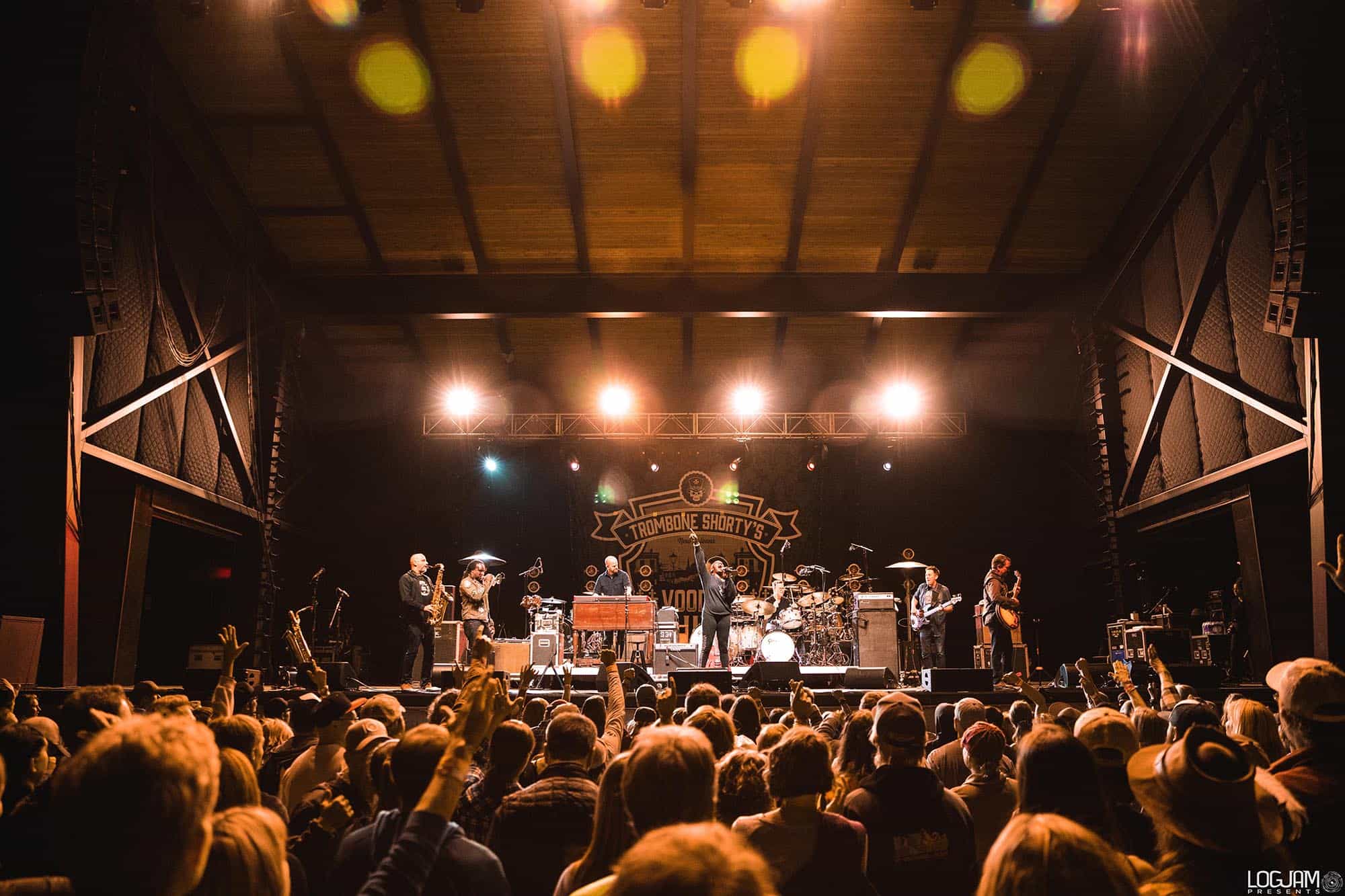 Trombone Shorty's Voodoo Threauxdown at the KettleHouse Amphitheater