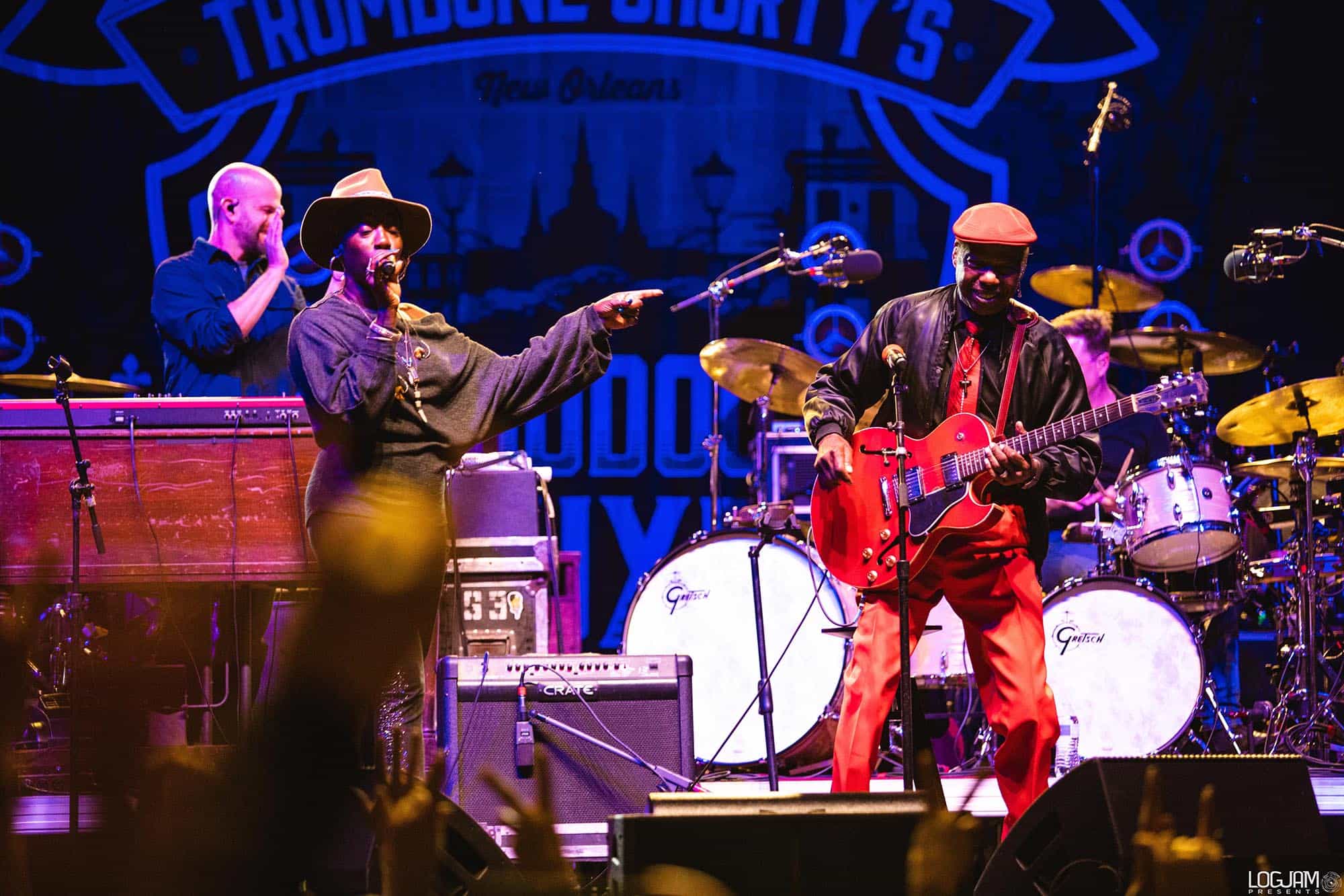Trombone Shorty's Voodoo Threauxdown at the KettleHouse Amphitheater