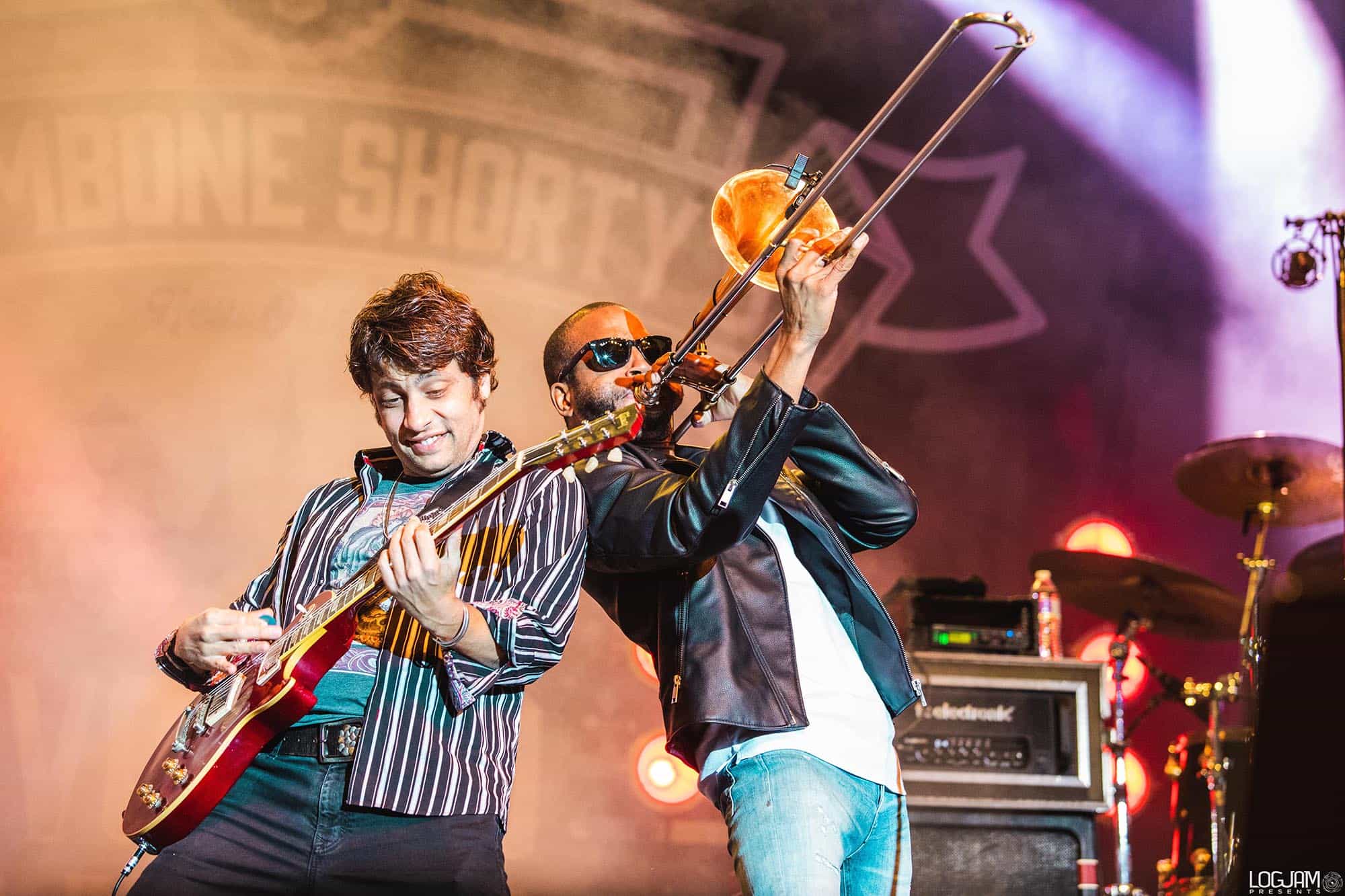 Trombone Shorty's Voodoo Threauxdown at the KettleHouse Amphitheater