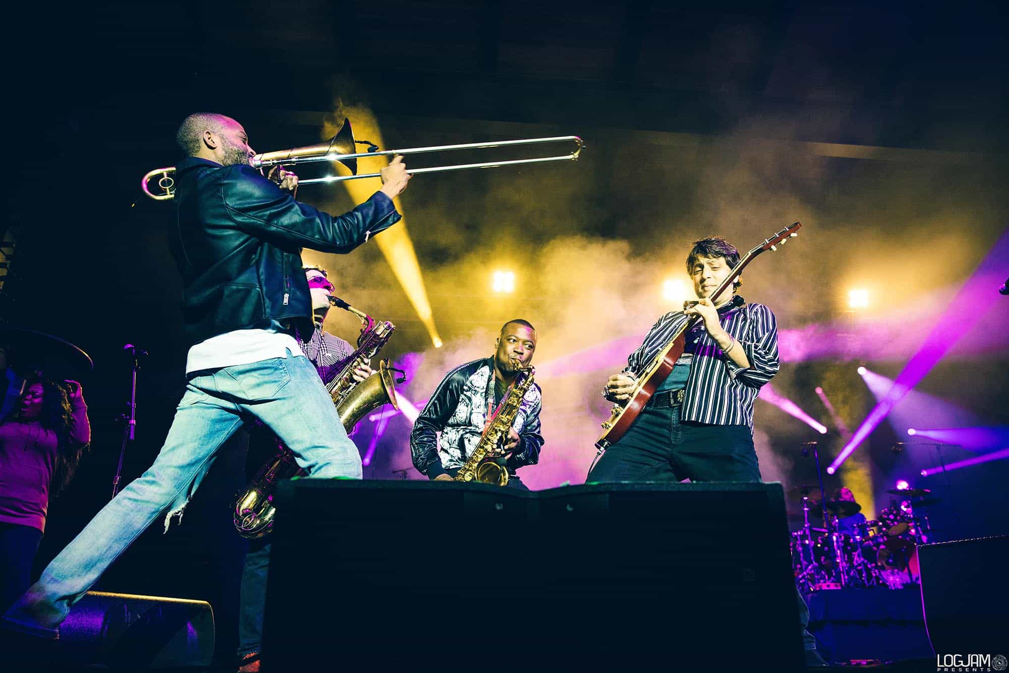 Trombone Shorty's Voodoo Threauxdown at the KettleHouse Amphitheater