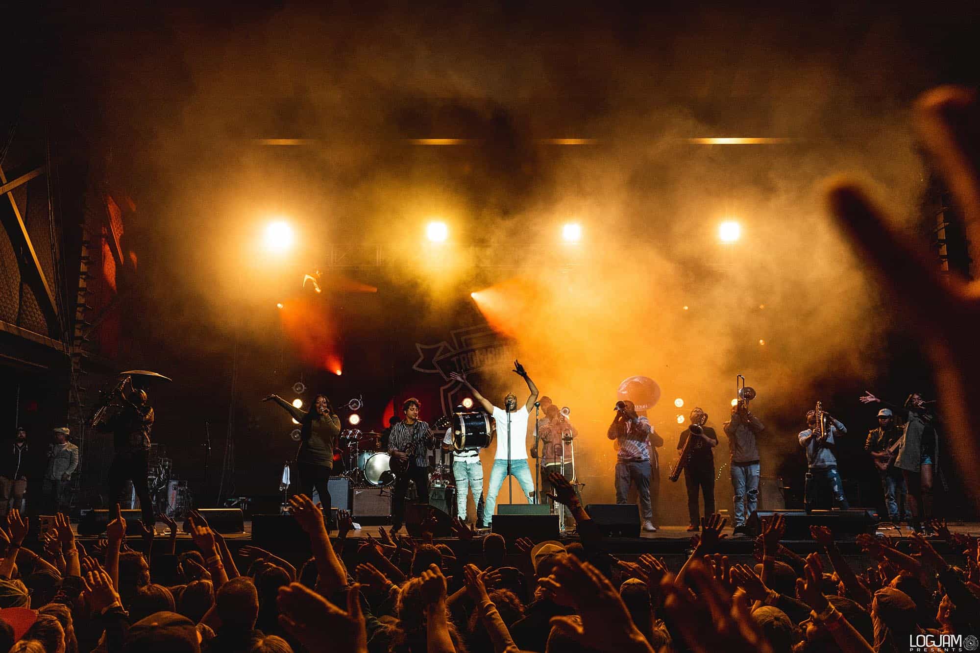 Trombone Shorty's Voodoo Threauxdown at the KettleHouse Amphitheater