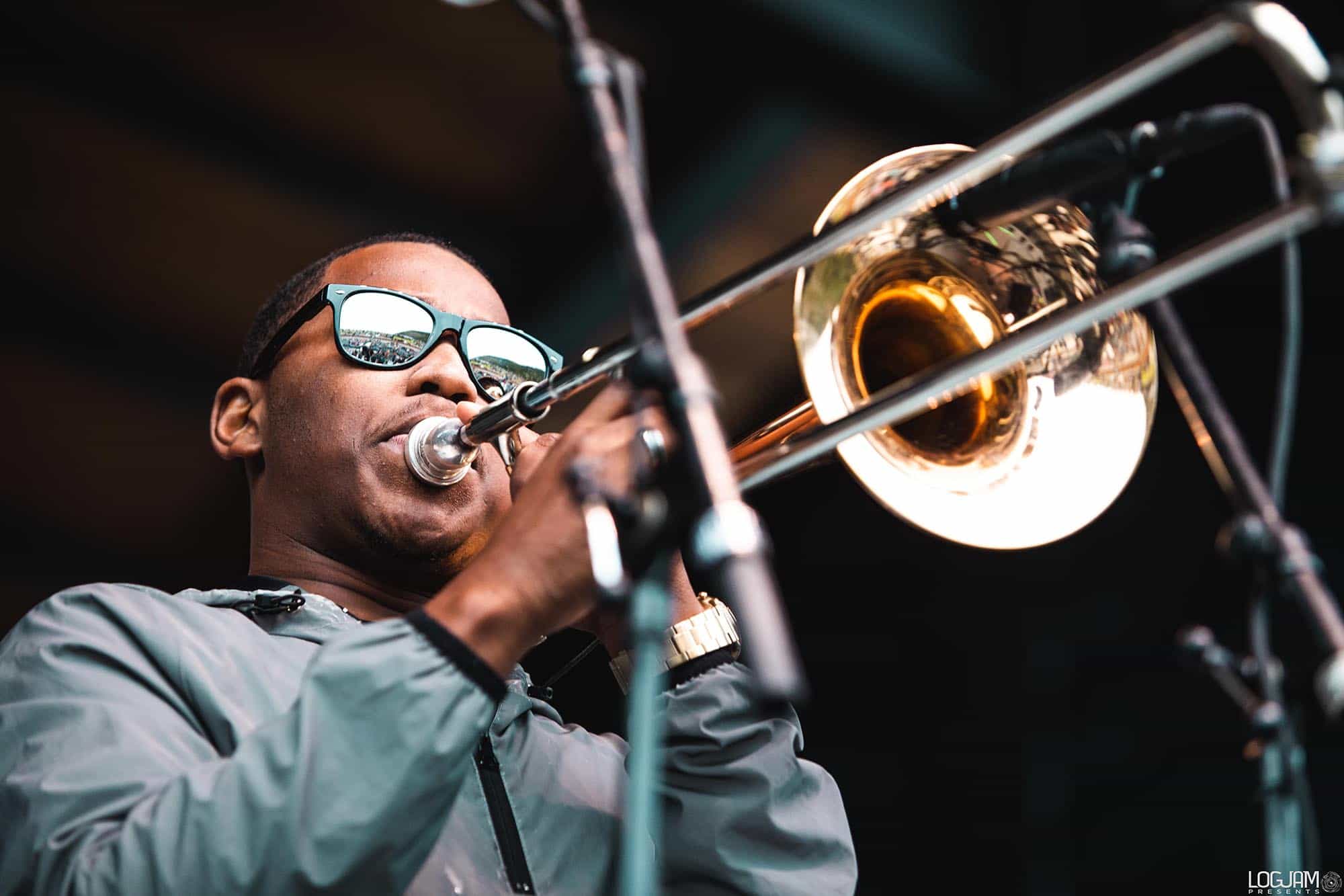 Trombone Shorty's Voodoo Threauxdown at the KettleHouse Amphitheater